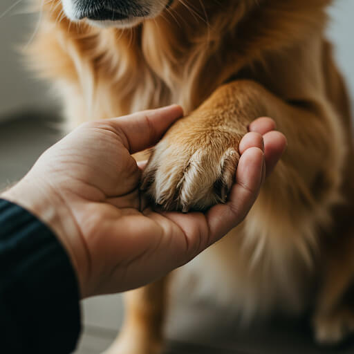 golden-retriever-paw photo